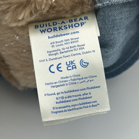 Build A Bear Girl Scout Trefoil Cookie Brownie Outfit Vest Jean Skirt Clothes - Picture 10 of 12